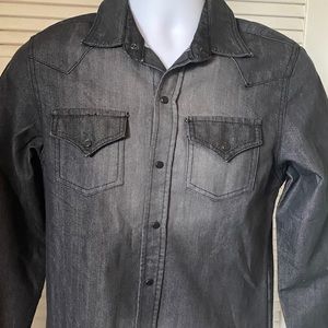 RING OF FIRE Black Denim western style 3/$10